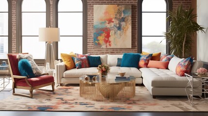 Modern Bohemian Embrace the eclectic charm of bohemian style with a modern twist