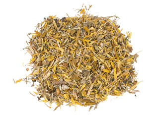 pile of dried tea