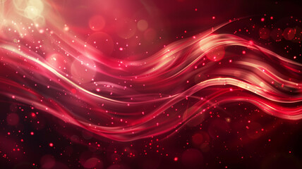 Obraz premium red neon abstract background.