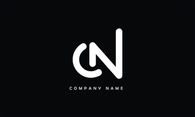 NC, CN, N, C Abstract Letters Logo Monogram