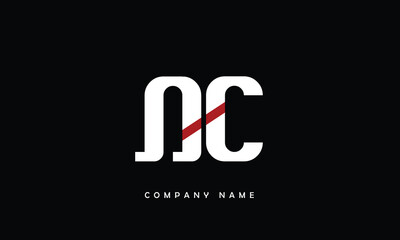 NC, CN, N, C Abstract Letters Logo Monogram