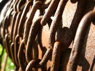 Rusty chain