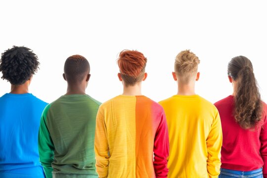 LGBTQ Pride activism. Rainbow skillfulness colorful equal rights champions diversity Flag. Gradient motley colored nyanza LGBT rights parade festival acceptance pride community equality