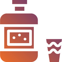 Mouth wash icon