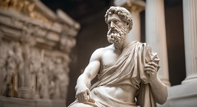 Exploring Ancient Greek Art: Male Statues and Sculptures Echoing History