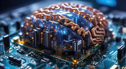 Electronic brain on the motherboard or artificial intelligence