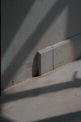 close up of a corner