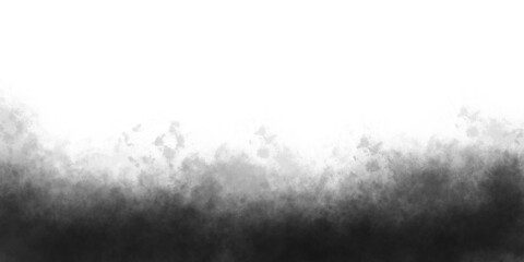 Realistic black cloud or smoke. Black fog or smoke on transparent background. PNG image