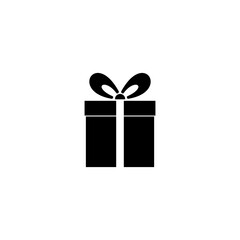  Gift box icon isolated on transparent background