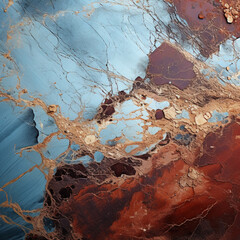 cracked gray and red marble background
