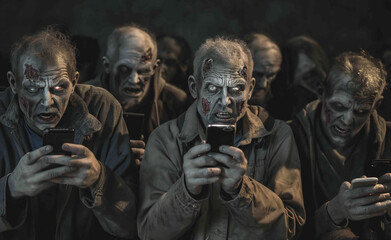 Zombies with Mobile Phones