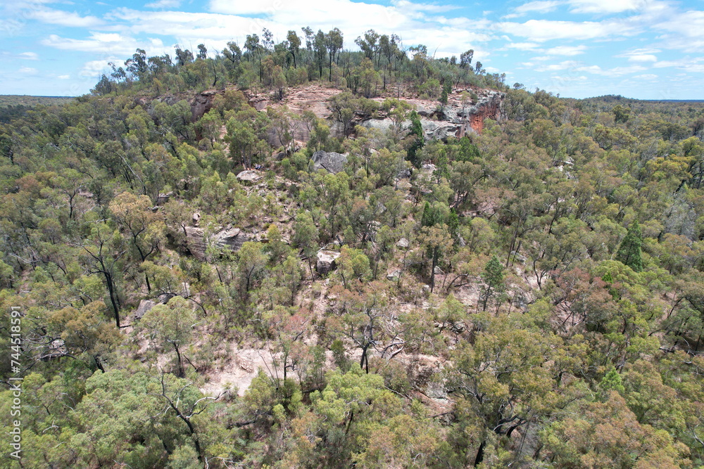 Poster Sandstone caves in the Pilliga forest