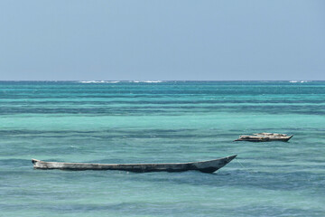 Fototapeta premium boat on the sea