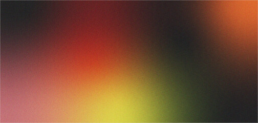 Grainy gradient background
red-yellow, glowing light and dark noise. Texture banner.