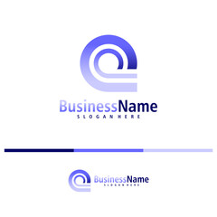 Letter Q logo design vector. Creative Initial Q logo concepts template