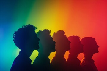 LGBTQ Pride thrill. Rainbow forever colorful lgbtqiap2saa+ diversity Flag. Gradient motley colored unconventional LGBT rights parade festival thumbnail sketch diverse gender illustration