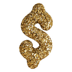 Dollar symbol 3d render