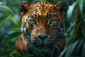 Obraz premium close up of a Leopard