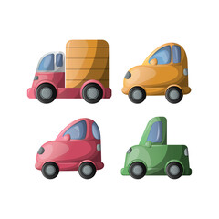 free vector car illustration collection