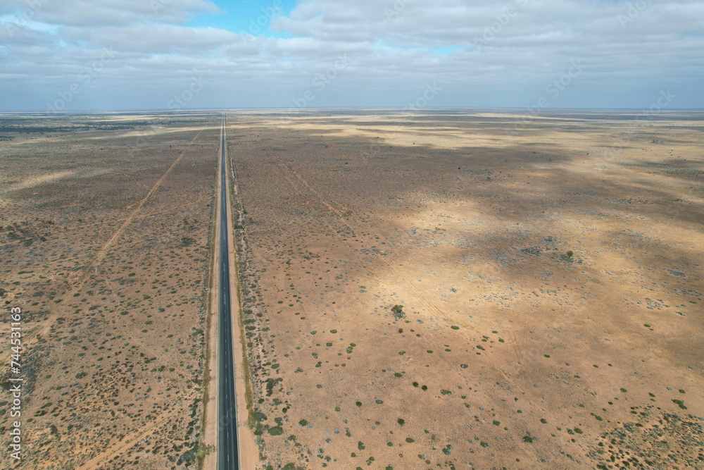 Wall mural The Nullarbor Plain in southern Australia