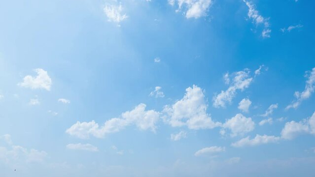 white clouds with blue sky background	