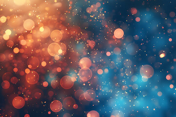 fireworks are on a dark blue background in the style 