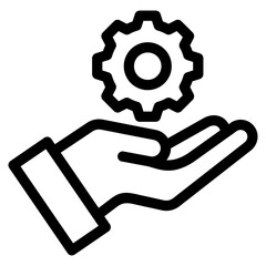 Support  Icon Element For Design