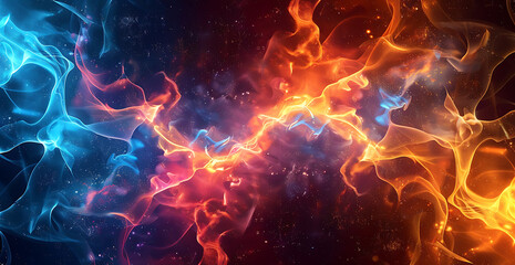 flames and fires with a lot of color in them in the s