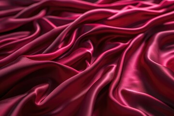 Marsala Elegance: Luxurious Wavy Textile Background in Fashionable Hues