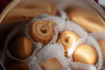 cookies in a box