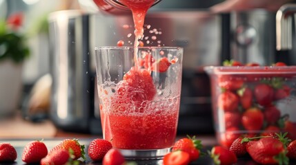 strawberry juice