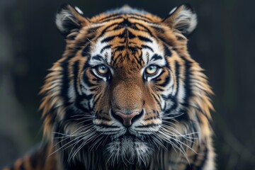 portrait of a bengal tiger