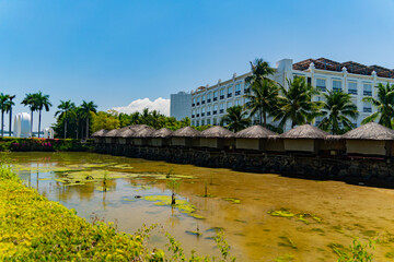 The park area.
Champ Island on the Kai River in Nha Trang, Vietnam.