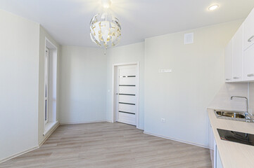 interior kitchen and dining room, refectory area, cooking equipment, table furniture, stove