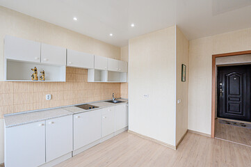 interior kitchen and dining room, refectory area, cooking equipment, table furniture, stove