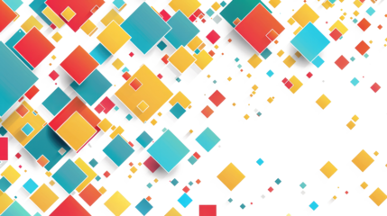 digital pixel art design background for technology or business concept wallpaper isolated on white or transparent png