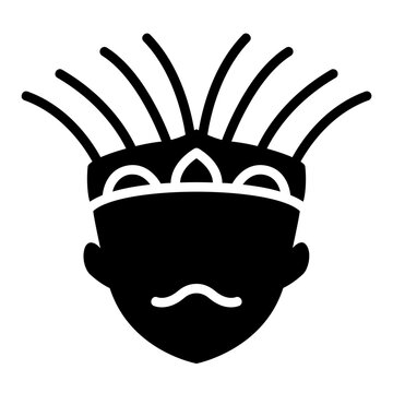 ondel ondel glyph icon