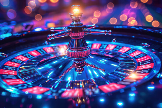 Roulette Wheel of Fortune: A Colorful Casino Game of Luck, Emotion, and Wealth