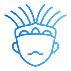 ondel ondel gradient icon