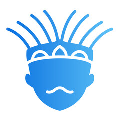 ondel ondel gradient icon