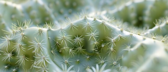 Cactus Calm: Macro exploration of cactus features brings a sense of calm.
