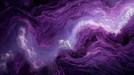 Purple waves.