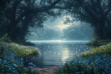 morning in the park