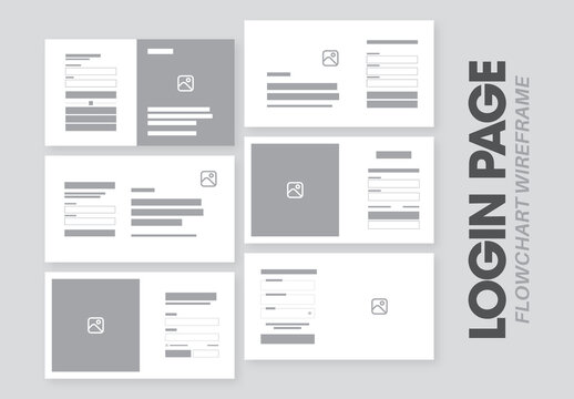 Login Page Wireframe Design