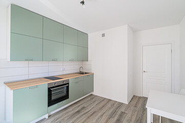 interior kitchen and dining room, refectory area, cooking equipment, table furniture, stove