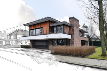 The Art of Architectural Evolution: Sketch to Modern Construction