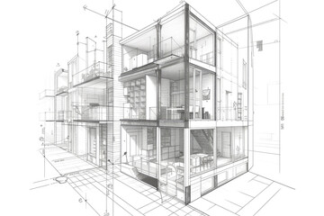 Precise Dutch Row House Floorplan with Millimeter Measurements
