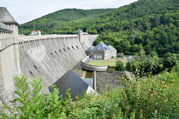 Die Edertalsperre in Nordhessen in Deutschland
