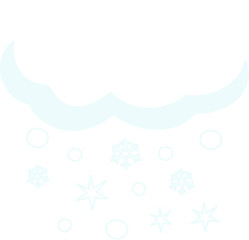 snowy weather clipart