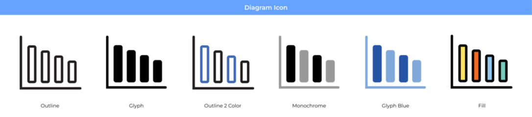 Diagram Icon Set